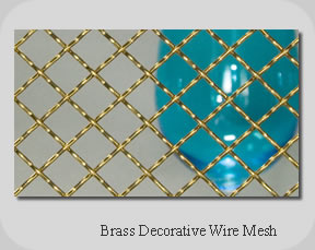 Brass Decorative Wire Mesh