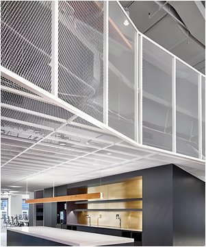 Aluminum Stretched Mesh Decorative Ceiling