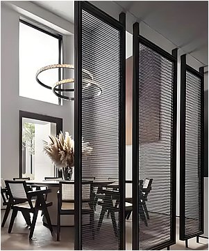 Metal Woven Mesh Office Decorative Partition