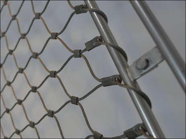 Cable Net Rope Mesh for Safety Barriers and Protective Fencing