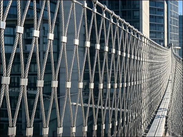 Architectural Cable Net Mesh Facades