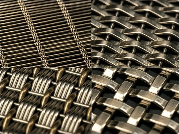 Stainless Steel Crimped Mesh Partitions