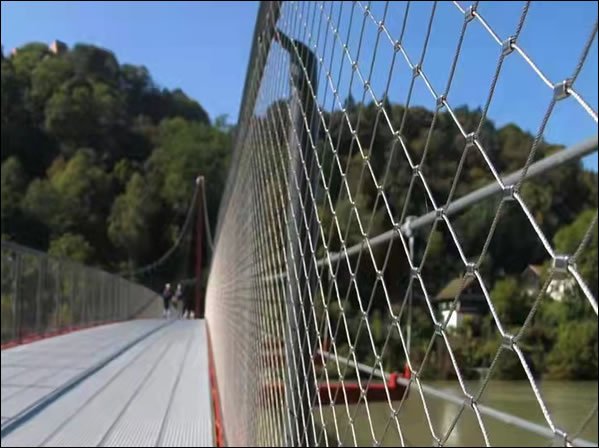 Cable Net Rope Mesh for Bridge Netting and Pedestrian Safety