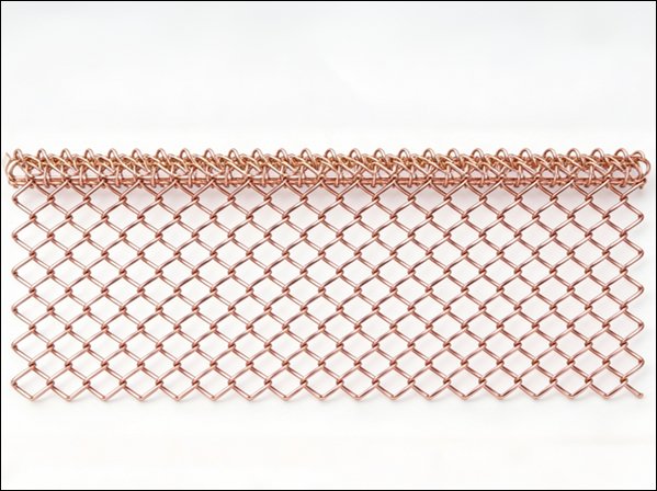 Color Decorative Chain Link Mesh