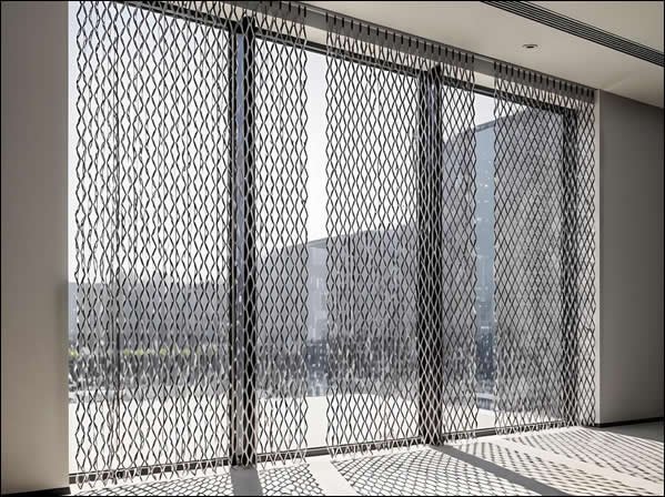 Decorative Mesh Curtains (Colored Stainless Steel/Aluminum)