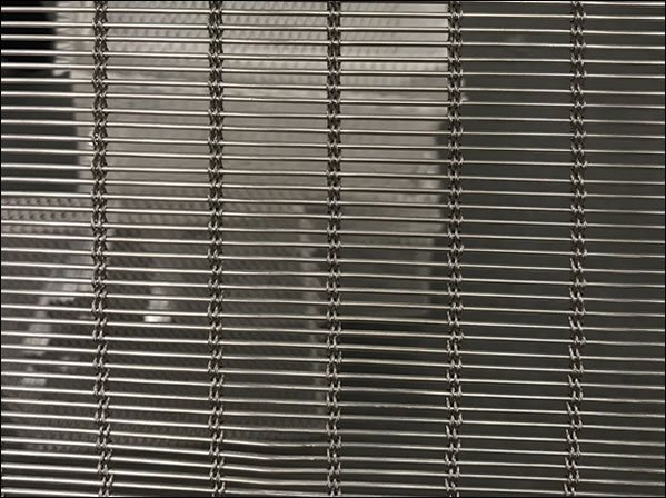 Stainless Steel Twisted Rope Mesh with Tight Horizontal Rod Alignment for Interior Screens