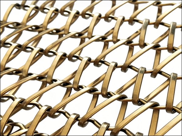 Industrial Spiral Mesh Room Dividers