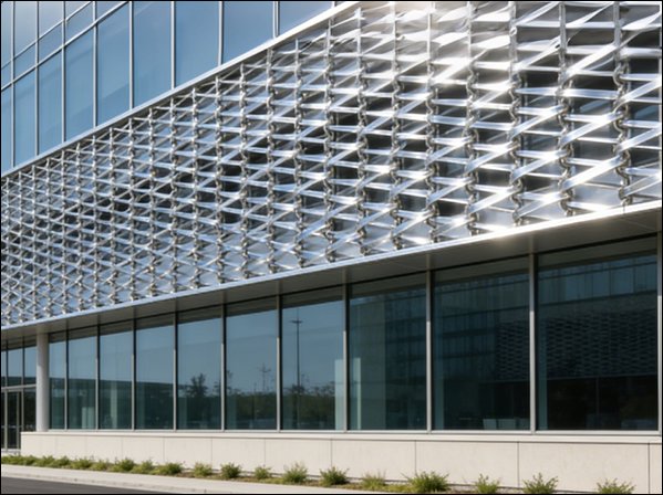 Metal Spiral Mesh Wall Coverings