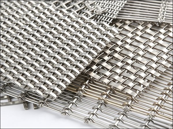 Woven Wire Mesh Wall Panels