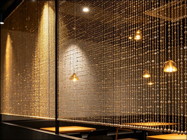 Metal Bead Chain Curtain Partition