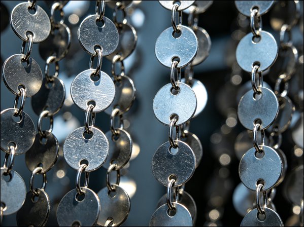 Metal Disc Chain Curtain Mesh