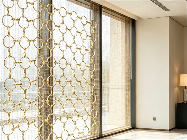 Metal Ring Mesh Partitions