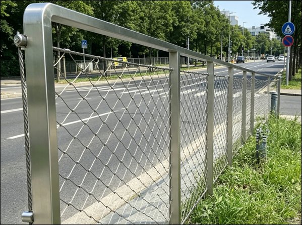 Rope Mesh Safety Fencing Panels