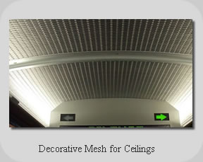 Decorative Mesh for Ceilings